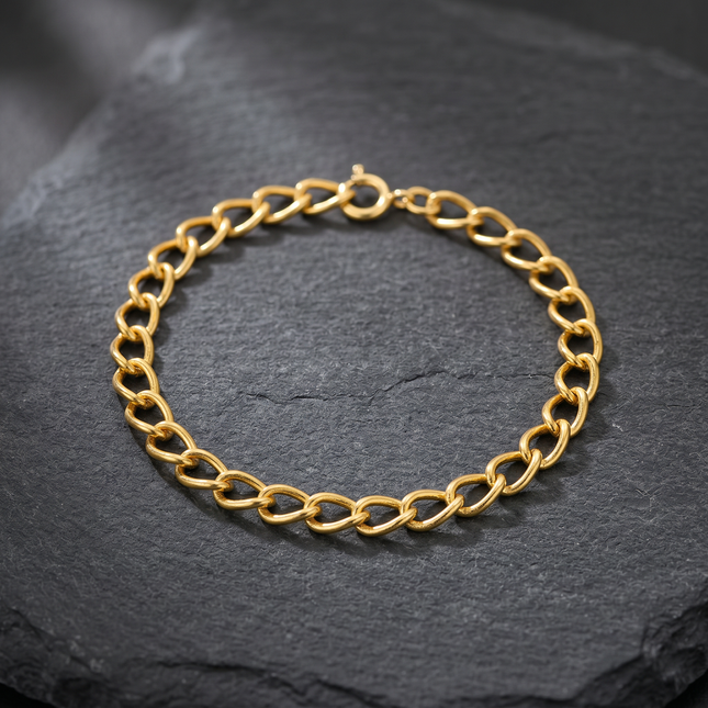 Cable Link Chain Bracelet