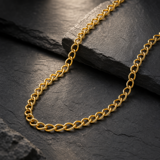 Cable Link Chain Necklace