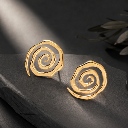 Cluster Spiral Studs