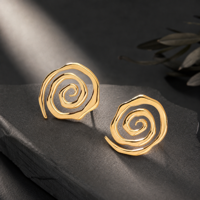 Cluster Spiral Studs