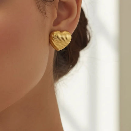 Heart Studs
