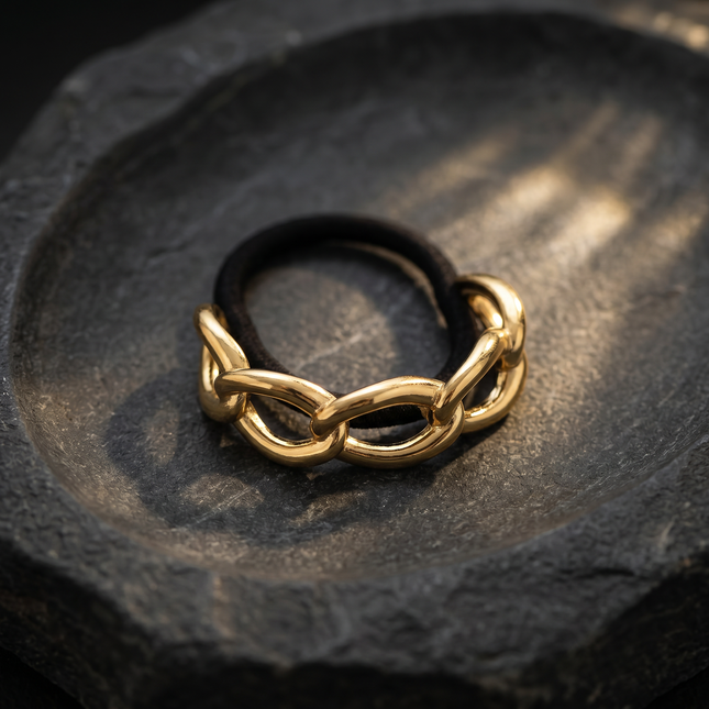 Link Hair Cuff Tie