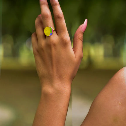 Phase Ring - Half Moon