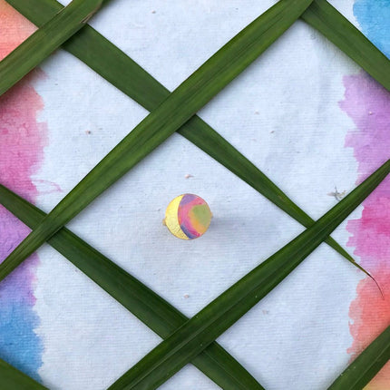 Phase Ring - Gibbous Moon