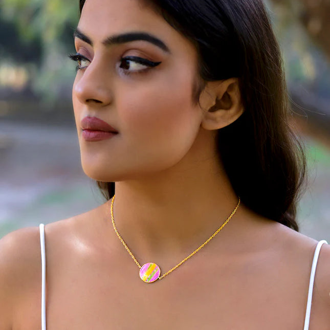 Phase Necklace - Full Moon