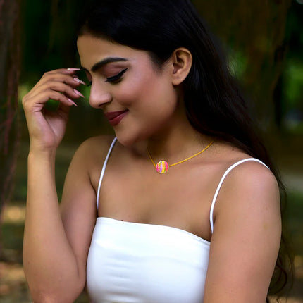 Phase Necklace - Full Moon