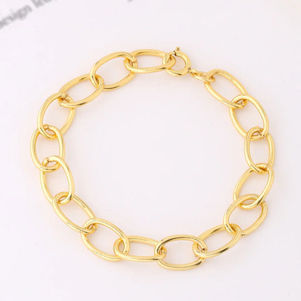 Oval Chain Bracelet