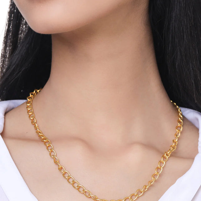 Cable Link Chain Necklace