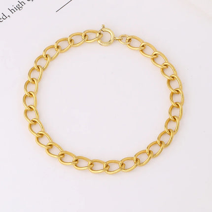 Cable Link Chain Bracelet