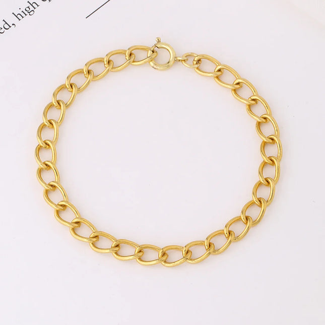 Cable Link Chain Bracelet