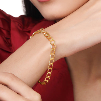 Cable Link Chain Bracelet