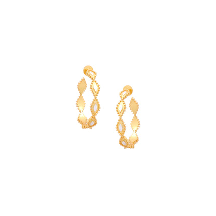 Royal Bikaner Hoops Medium