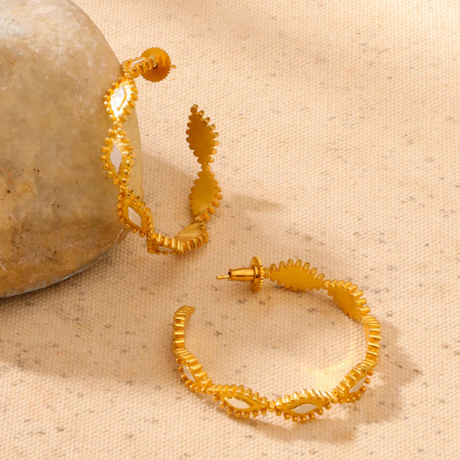 Royal Bikaner Hoops Medium