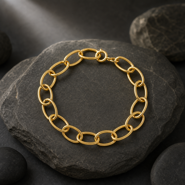 Oval Chain Bracelet