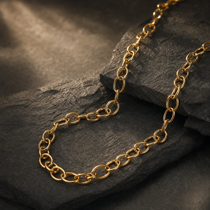 Oval Chain Necklace
