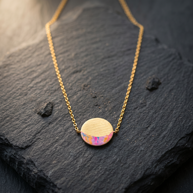 Phase Necklace -Crescent Moon