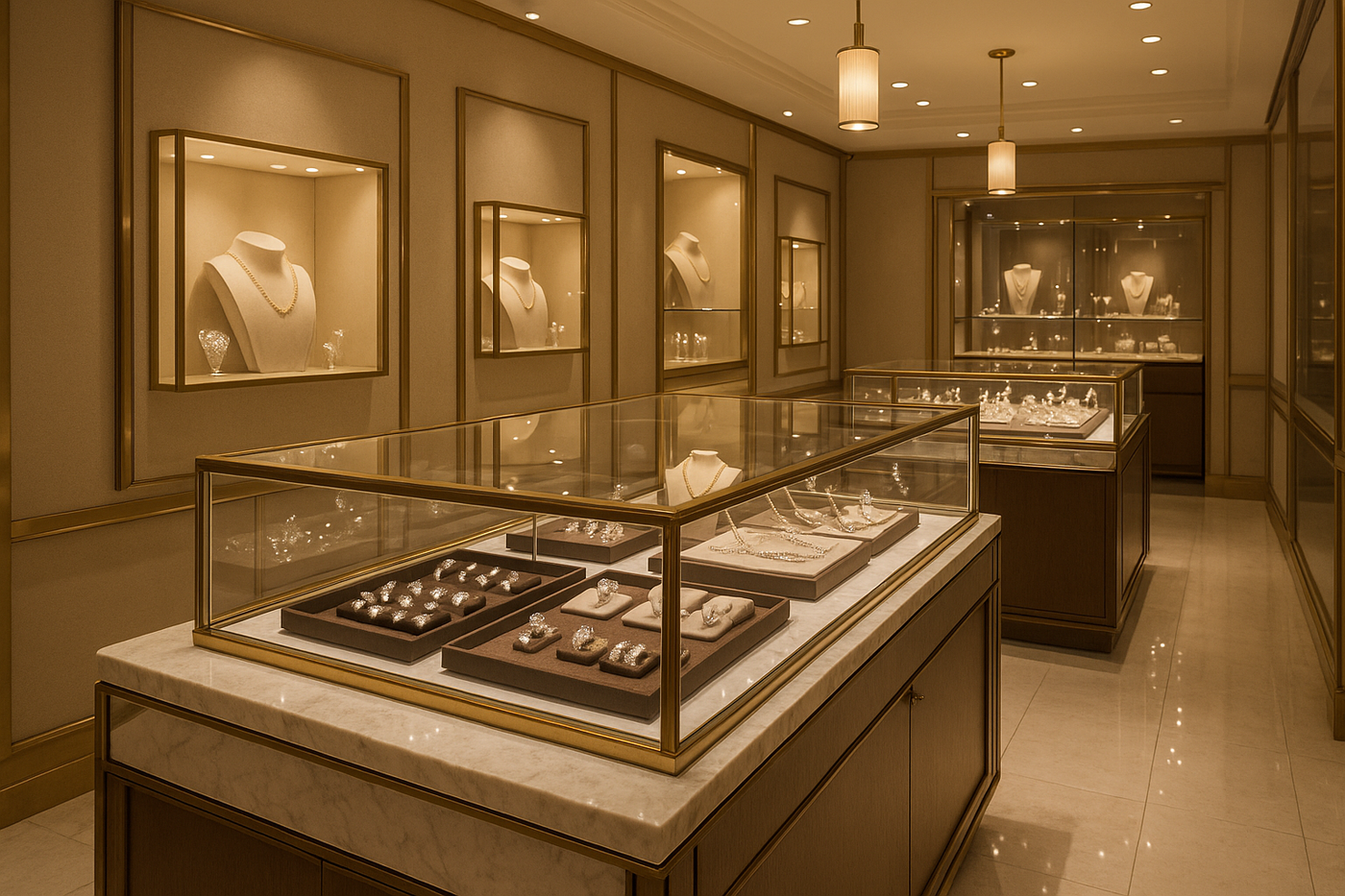 Jewellery Store Background